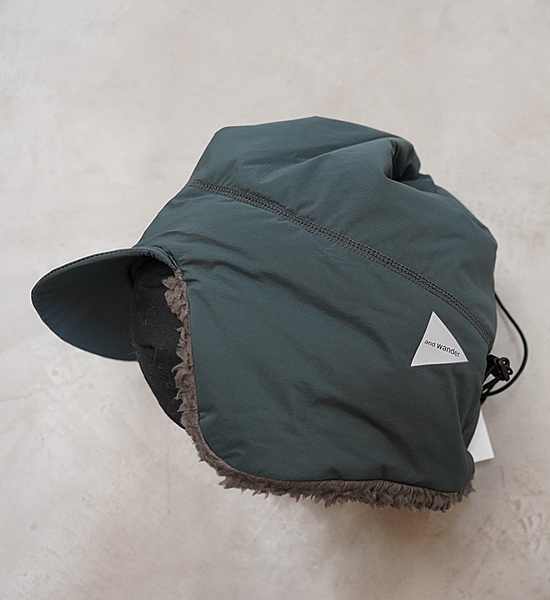 and wander アンドワンダー PRIMALOFT cap Yosemite ヨセミテ 通販