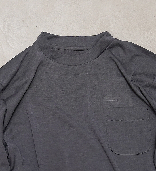 atelier Blue bottle アトリエブルーボトル Mock-Long Sleeve Yosemite 