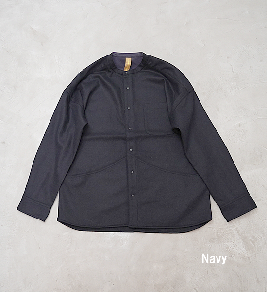 atelier Blue bottle アトリエブルーボトル Neo Wool Shirts 2022