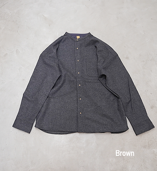 atelier Blue bottle アトリエブルーボトル Neo Wool Shirts 2022 atelier Blue bottle アトリエブルーボトル Neo Wool Shirts 2022