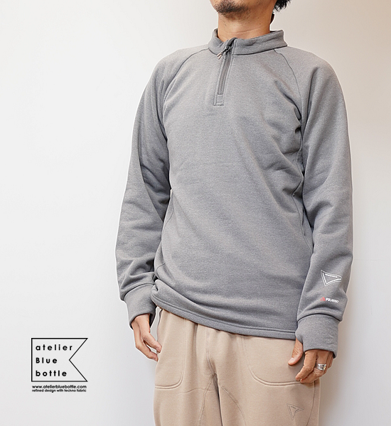 atelier Blue bottle アトリエブルーボトル Hiker's Jersey Short Zip