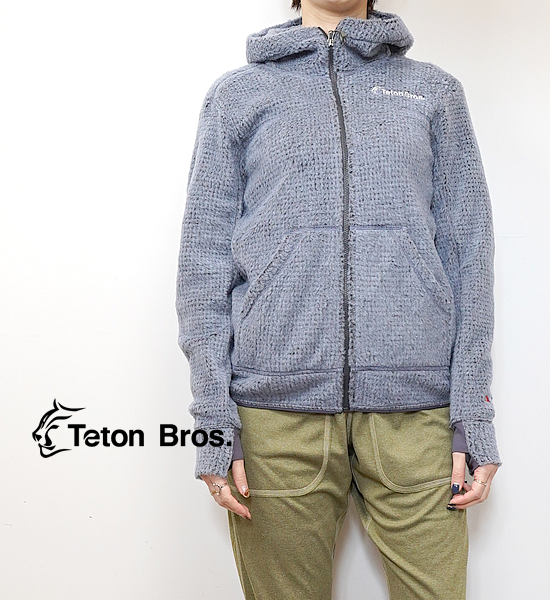 【Teton Bros.】Wool Air Hoody  S size Grey170cmで丁度でした