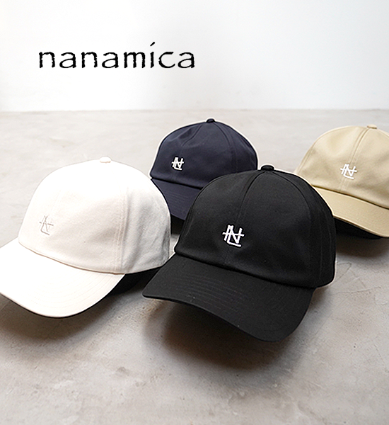 【新品・未開封】nanamica  Cap  BLACK ナナミカ キャップFREEFABRIC