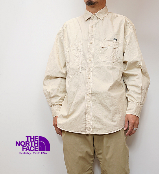 THE NORTH FACE PURPLE LABEL　ノースフェイスパープルレーベル　Lightweight Twill Big Work  Shirt　Yosemite　ヨセミテ　通販　販売