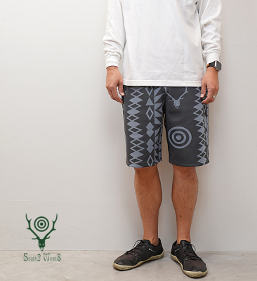 【South2 West8】サウスツーウエストエイト String Sweat Short-Poly Jq./Native S&T 