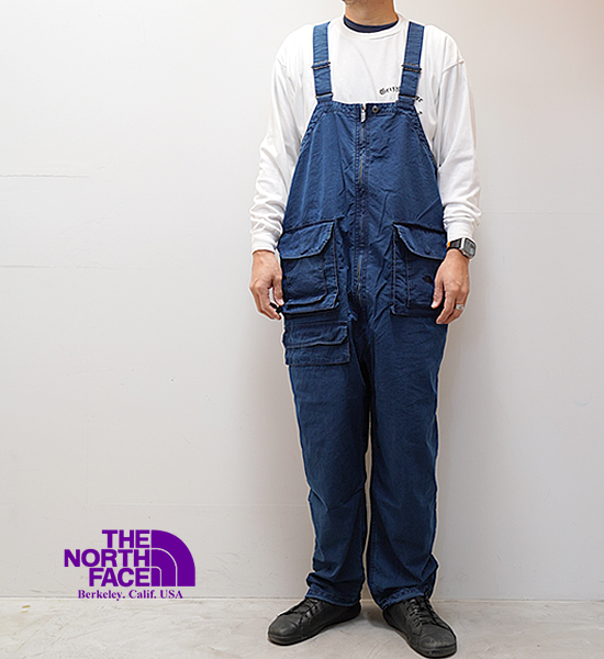 THE NORTH FACE PURPLE LABELۥΡեѡץ졼٥ men's Indigo Field Overalls 