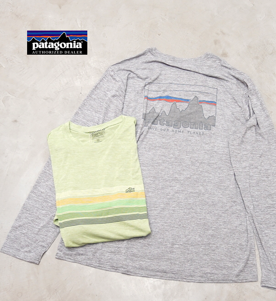 【patagonia】パタゴニア men's L/S Capilene Cool Daily Graphic Shirt 