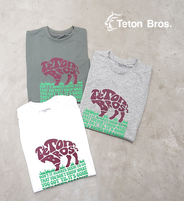 【Teton Bros】ティートンブロス men's TB Buffalo Tee 