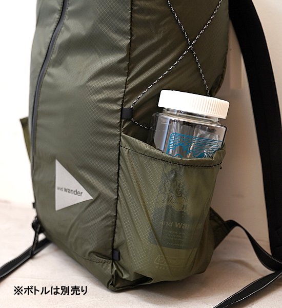 新品で購入して and wander アンドワンダー sil daypack