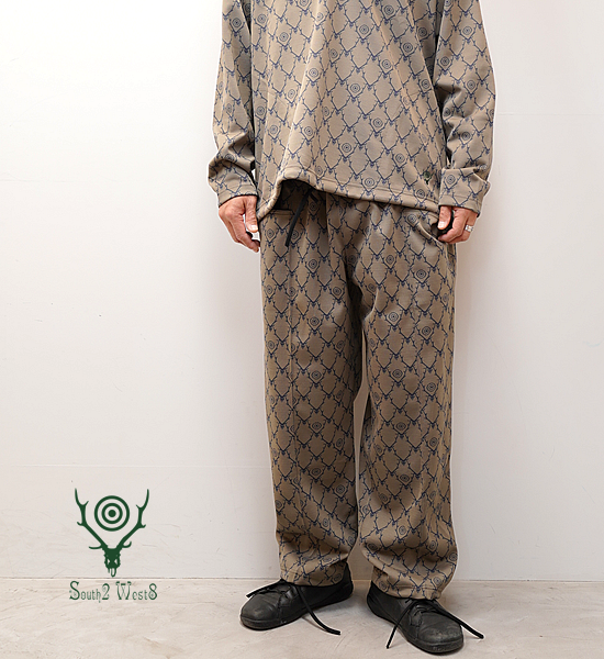 South2 West8　サウスツーウエストエイト　String C.S. Pant-Poly Jq/Skull&Target　Yosemite　 ヨセミテ　通販　販売