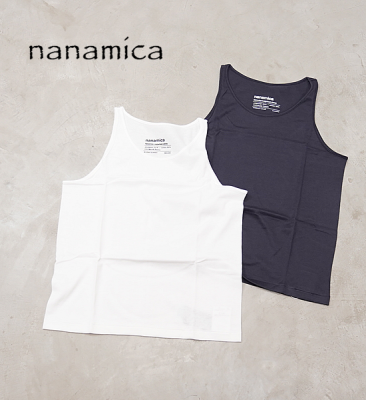 【nanamica】ナナミカ women's nanamica Loopwheel COOLMAX Jersey Camisole 