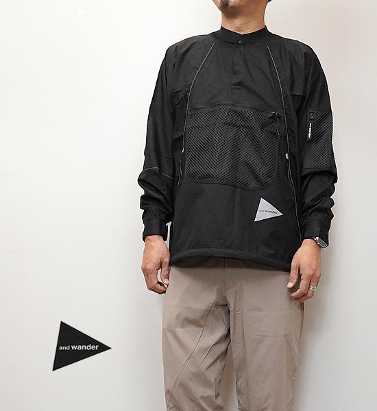 and wanderۥɥ men's breath rip pullover jacket 