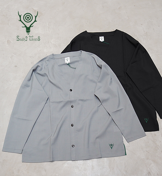 South2 West8 サウスツーウエストエイト S.S. V Neck Cardigan