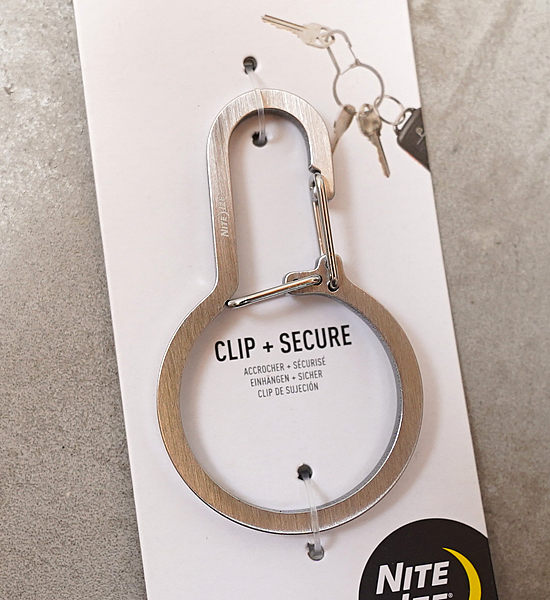 NITE IZE ナイトアイズ Dualpass Key Ring Stainless カラビナ Yosemite 通販 販売