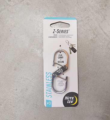 【NITE IZE】ナイトアイズ Z-Carabiner #3 Stainless 