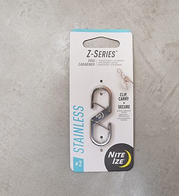 【NITE IZE】ナイトアイズ Z-Carabiner #2 Stainless 