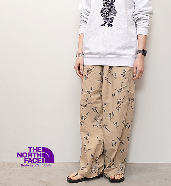 【THE NORTH FACE PURPLE LABEL】ノースフェイスパープルレーベル women's Polyester Linen Field Pants 