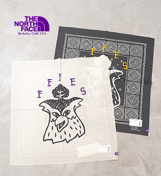 【THE NORTH FACE PURPLE LABEL】ノースフェイスパープルレーベル FFFES Graphic Bandana 