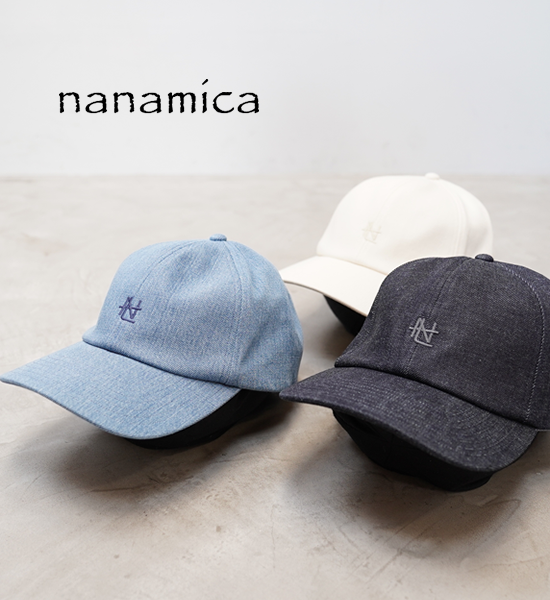 【nanamica】ナナミカ Denim Cap 