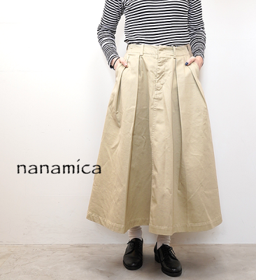 【nanamica】ナナミカ women's Chino Skirt 