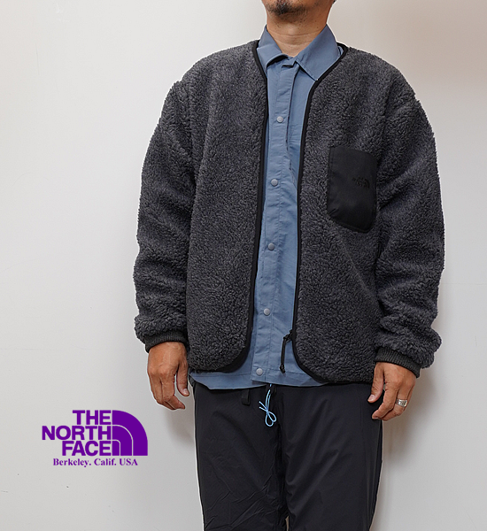 30%offTHE NORTH FACE PURPLE LABELۥΡեѡץ졼٥ men's Wool Boa WINDSTOPPER Field Cardigan