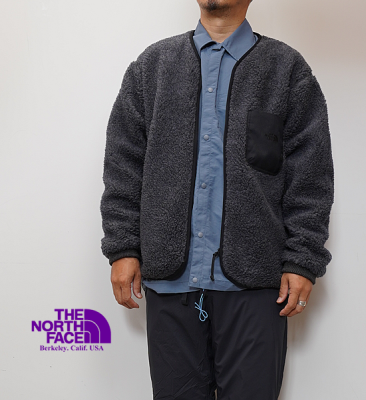 ★30%off【THE NORTH FACE PURPLE LABEL】ノースフェイスパープルレーベル men's Wool Boa WINDSTOPPER Field Cardigan