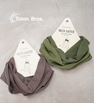 【Teton Bros】ティートンブロス Axio 3D Neck Gaiter 