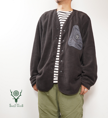 ★30%off【South2 West8】サウスツーウエストエイト Scouting Shirt-Poly Fleece 