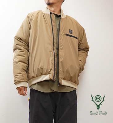 ★30%off【South2 West8】サウスツーウエストエイト Insulator R.C.JK-Poly Peach Skin 