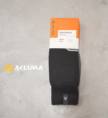 【ACLIMA】 アクリマ unisex WarmWool Socks 