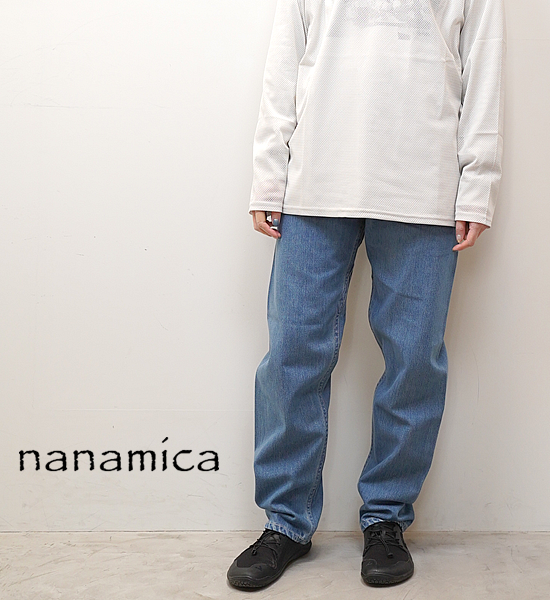 【nanamica】ナナミカ women's 5Pockets Straight Denim Pants 