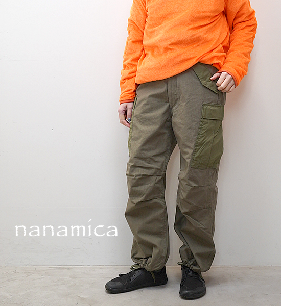 カラーブラックnanamica ナナミカ　Cargo Pants  カーゴパンツ