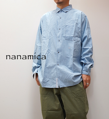【nanamica】ナナミカ men's Regular Collar Chambray Shirt 