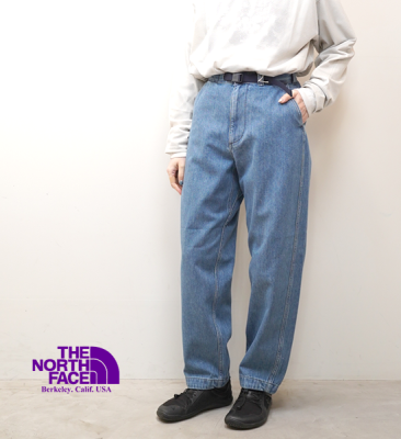 【THE NORTH FACE PURPLE LABEL】ノースフェイスパープルレーベル women's Denim Wide Tapered Field Pants 