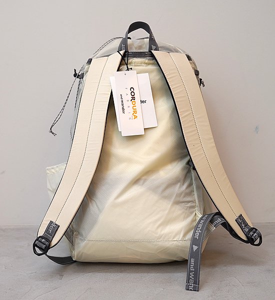 and wander アンドワンダー sil daypack BAG Yosemite ヨセミテ 通販