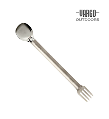 VARGOۥС Titanium Long Handle Fork-N-Spoon ͥݥ