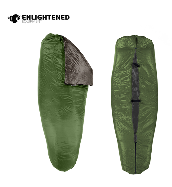 ENLIGHTENED EQUIPMENT エンライテンドイクイップメント Revelation Apex Sleeping Quilt 40°F  (5℃) Yosemite ヨセミテ 通販 販売