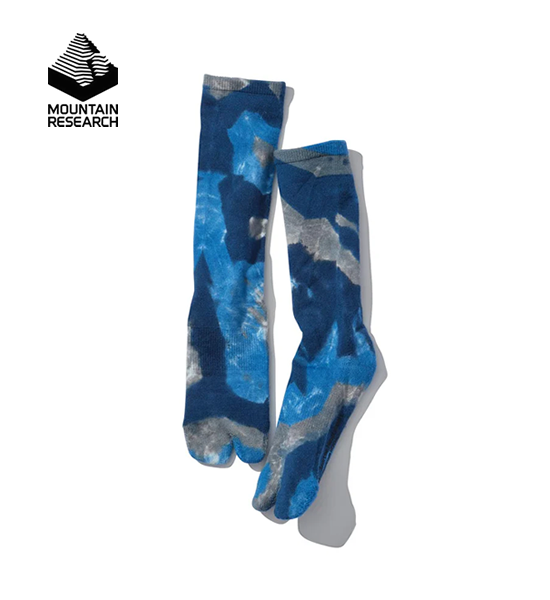 Mountain Researchۥޥƥꥵ Tie Dye Tabi Blue  