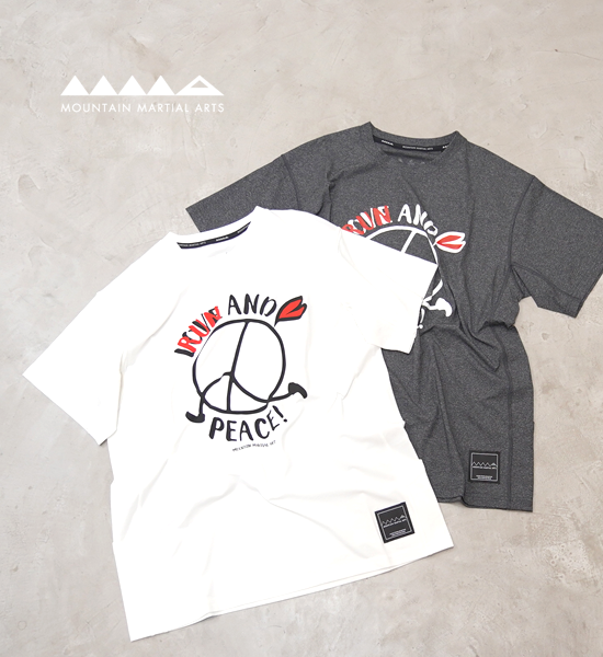  Mountain Martial Artsۥޥƥޡ륢 unisex MMA RUN&PEACE Tee 