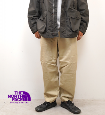 THE NORTH FACE PURPLE LABELۥΡեѡץ졼٥ men's COOLMAX Chino Wide Tapered Pants 