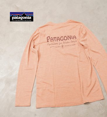 patagoniaۥѥ˥ women's L/S Capilene Cool Daily Graphic Shirt(Waters) ͥݥ