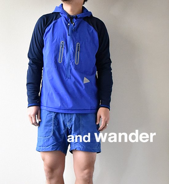 40%offand wander ɥ men's tech hoodie Blue