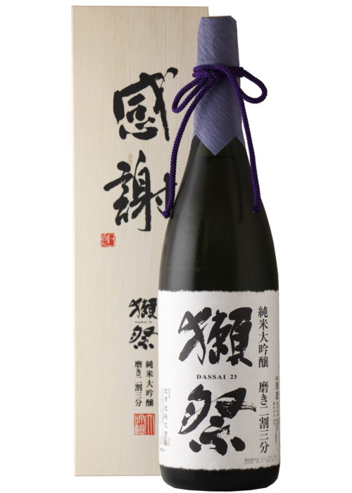 獺祭 だっさい 純米大吟醸 磨き二割三分「感謝」木箱入り 1800ml