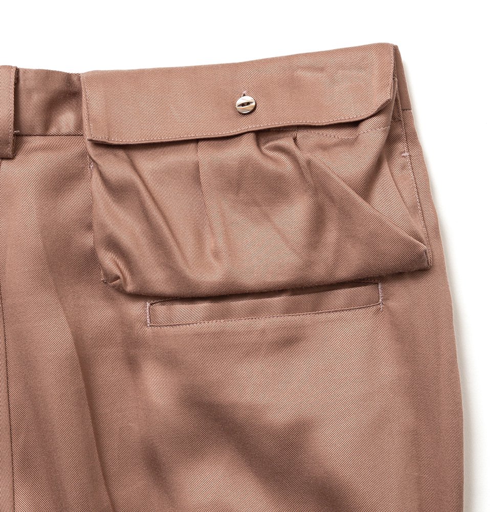 Pocket Slacks（BROWN） - SON OF THE CHEESE ONLINE STORE