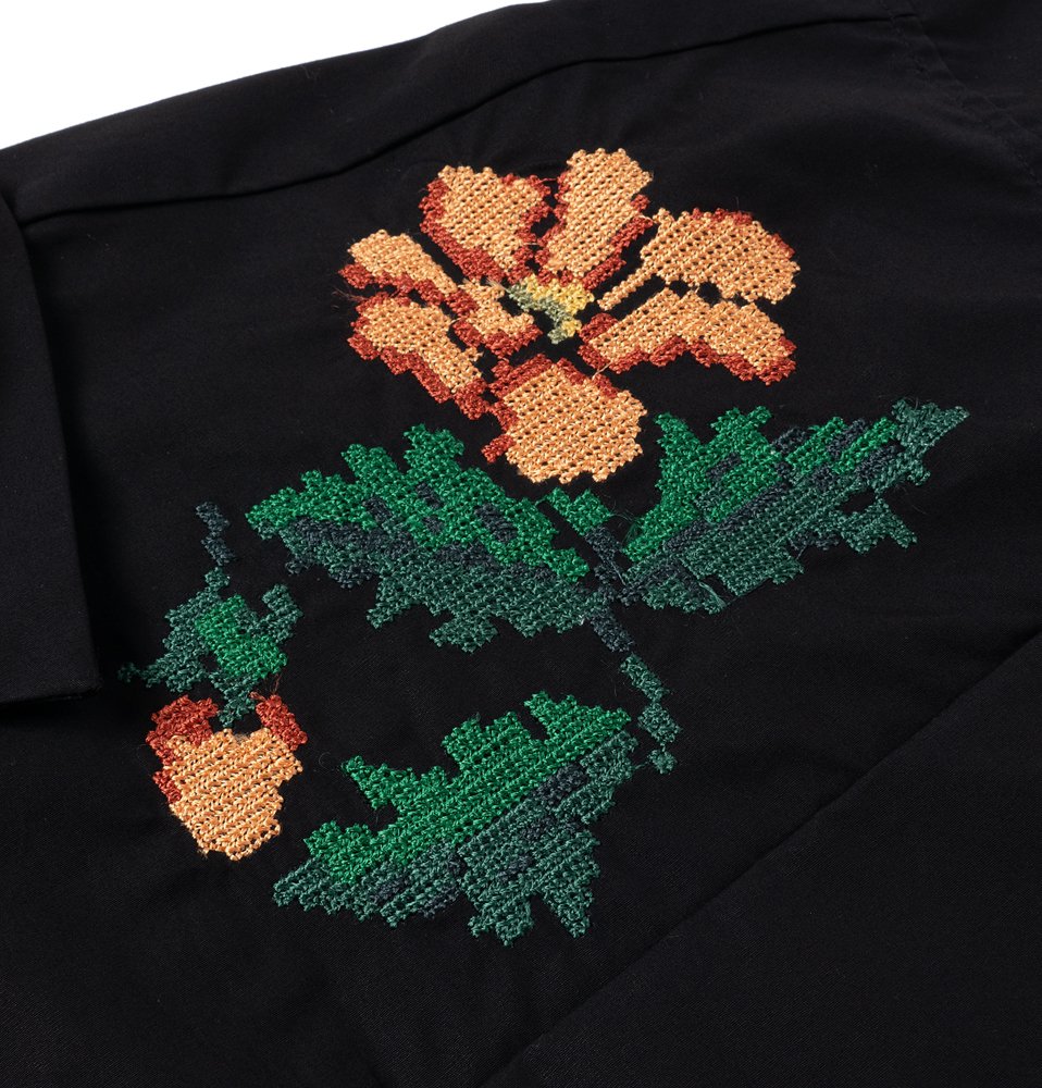 Flower embroidery Shirt