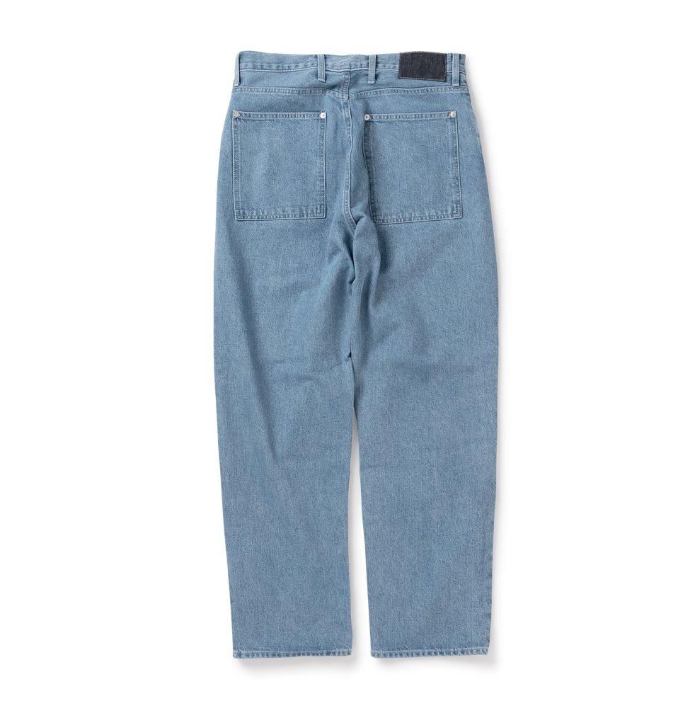 WASHED DENIM 5 POCKET PANTS - SON OF THE CHEESE ONLINE STORE WASHED DENIM 5 POCKET PANTS - SON OF THE CHEESE ONLINE STORE