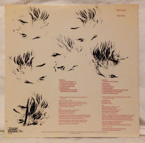 Fred Frith / Speechless - DESPERATE LIVING amazones