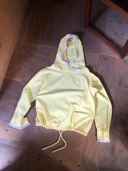 70s Yellow / Pink Dots Pullover Hoodie - DESPERATE LIVING amazones