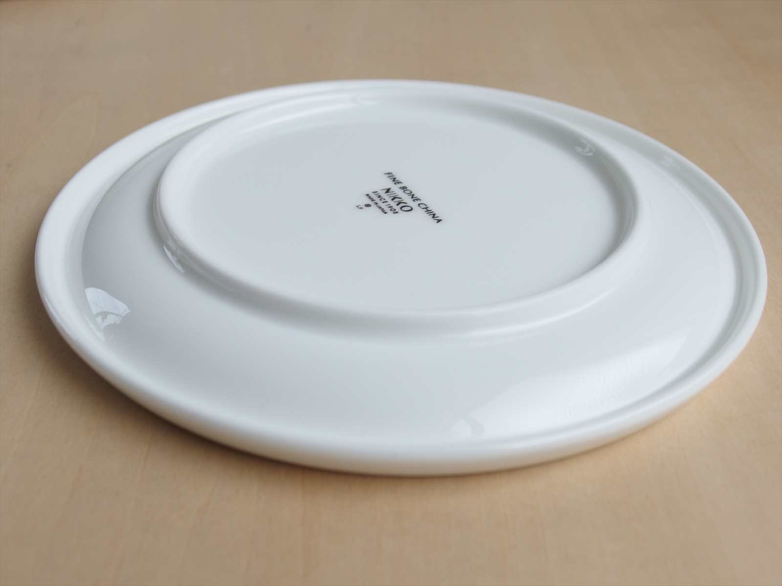【品】ニッコーパーセプション チャイナ パン/デザート皿 21cm 20枚