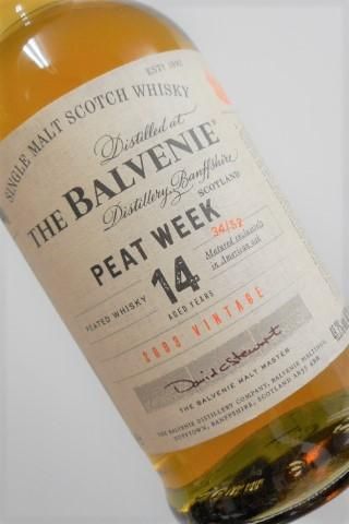 バルヴェニー14年 ピート ウィーク 2003 48.3％ 700ml